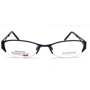 MANHATTAN 83178 RED EYEGLASSES SUNGLASSES FRAMES 51-18-135